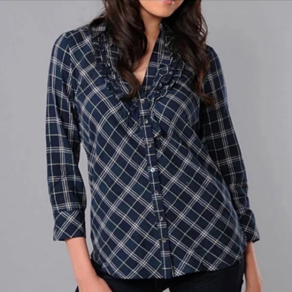 Joie Plaid Shirt - Picture 1 of 6